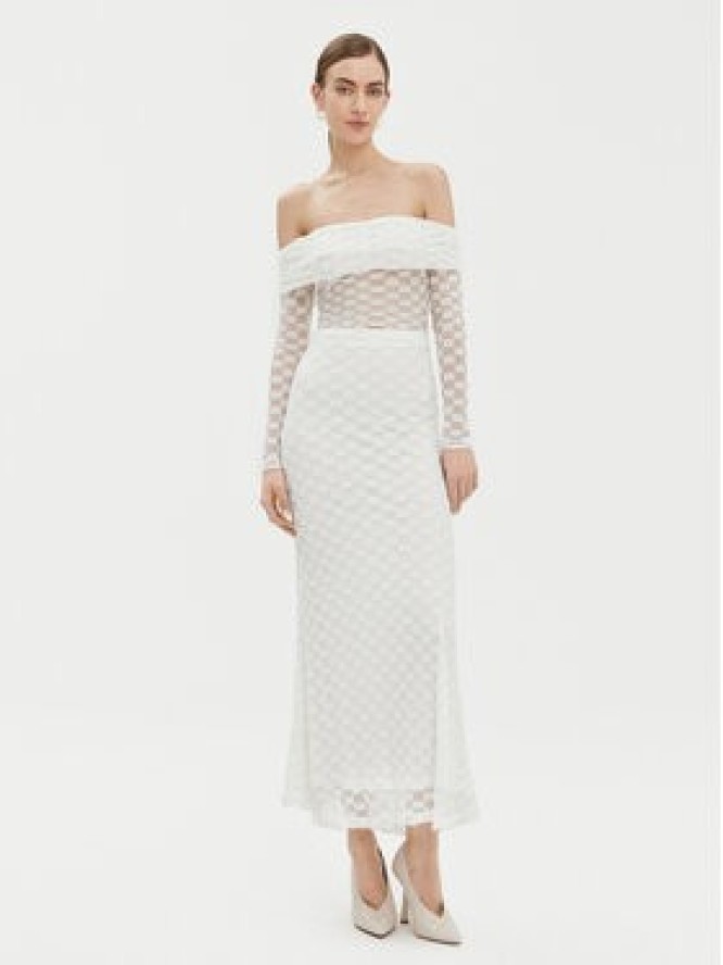 Bardot Spódnica maxi 59740SB Biały Regular Fit