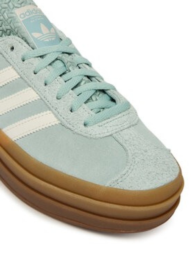 adidas Sneakersy Gazelle Bold JS3902 Zielony