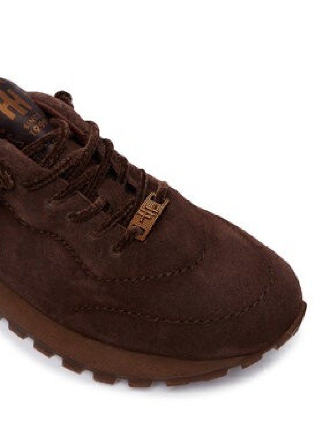 Hispanitas Sneakersy Oregon HI265186 C001 Brązowy ciemny
