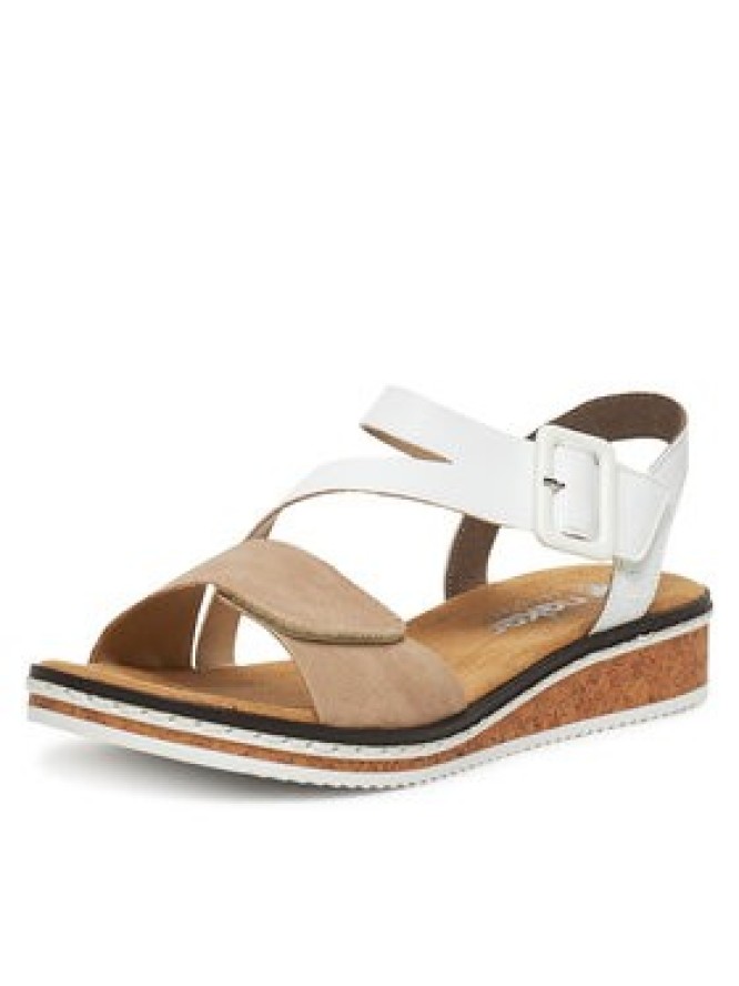 Rieker Sandały CEO-V3660-60 Biały