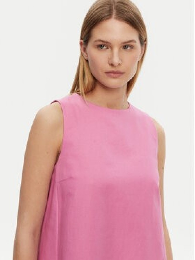 Weekend Max Mara Sukienka codzienna Racer 2515221102 Różowy Regular Fit