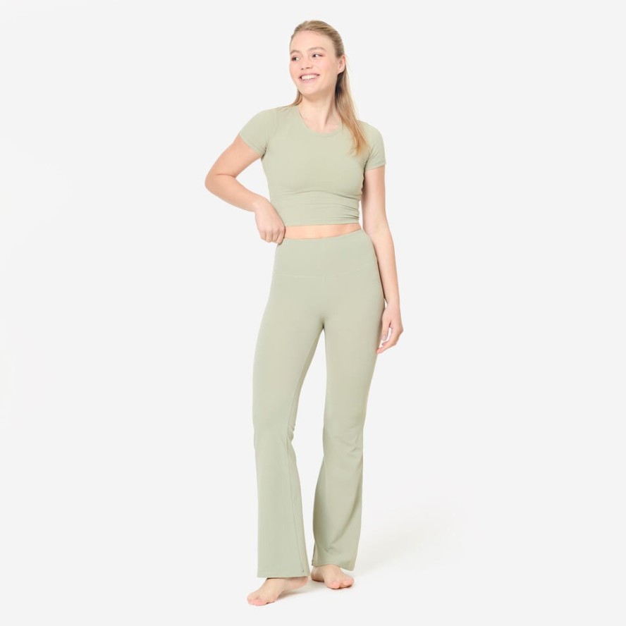 Koszulka do jogi i pilatesu Breathe