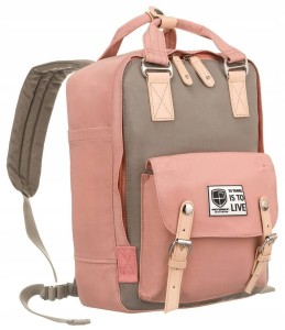 Plecak miejski Peterson PTN 2023-5 j. różowy