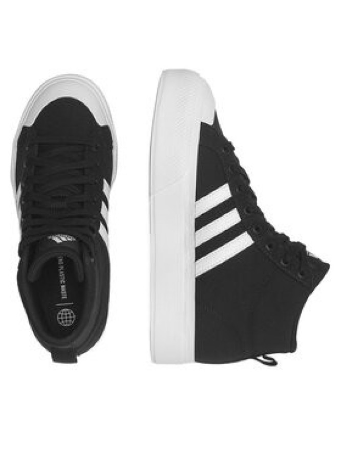 adidas Sneakersy Bravada 2.0 Mid Platform IE2317 Czarny
