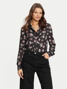 Guess Koszula W4BH56 WGLA2 Czarny Comfort Fit