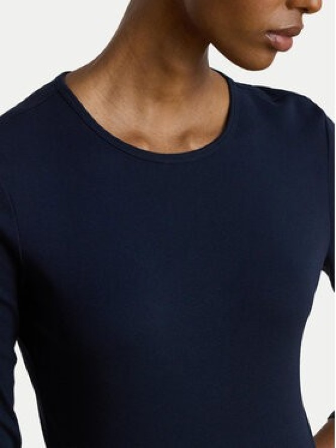 LAUREN RALPH LAUREN Bluzka 200680399020 Granatowy Slim Fit
