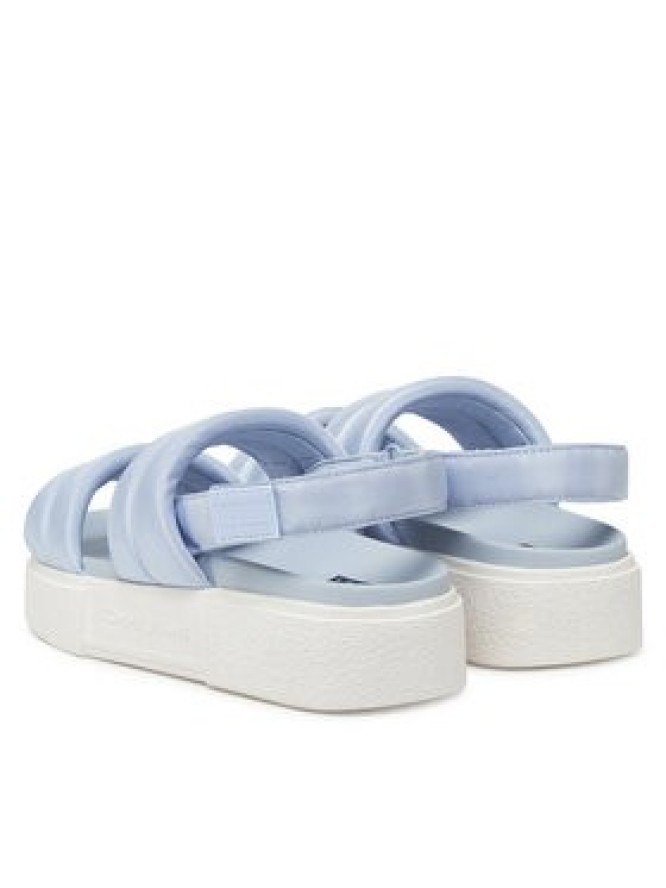 Tommy Jeans Sandały Tjw Flatform Sandal EN0EN02802 Błękitny