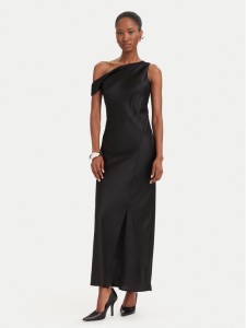 HUGO Sukienka koktajlowa 50570920 Czarny Slim Fit