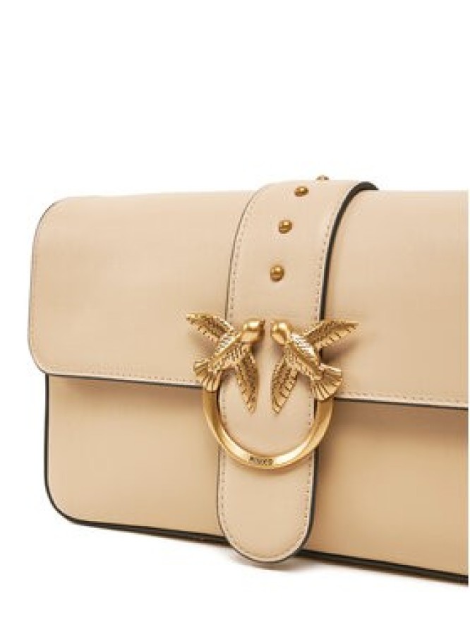 PINKO Torebka Love One Classic Fl 104524 A0QO C50Q Beżowy