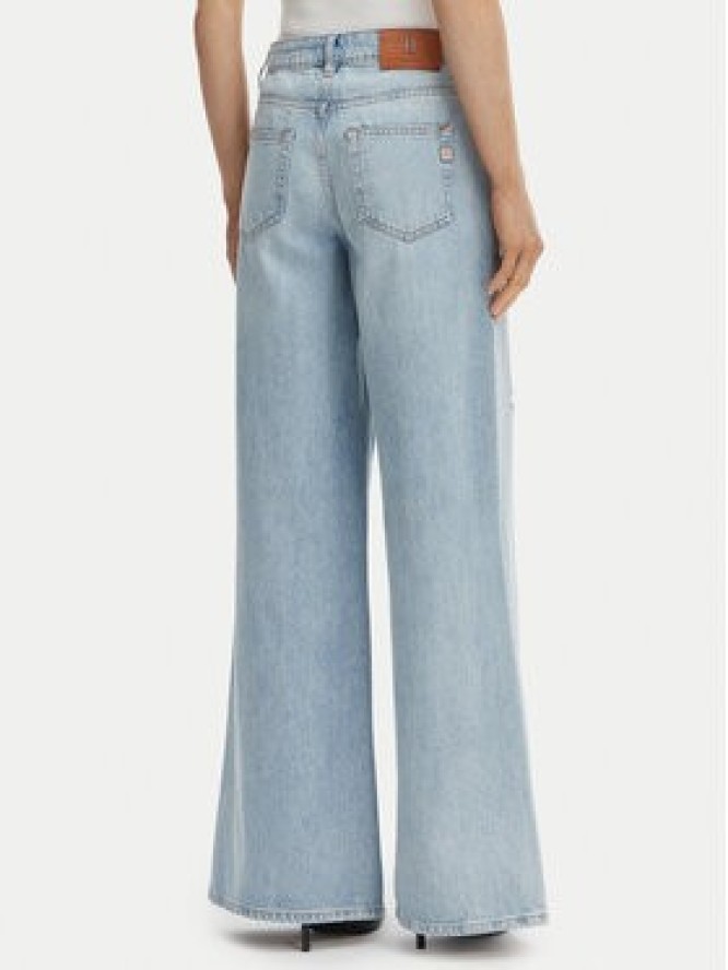 Fracomina Jeansy FP26SV3015D47103 Niebieski Wide Leg