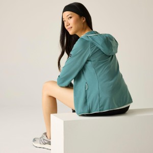 Damska bluza polarowa Huntdale z kapturem i zamkiem błyskawicznym