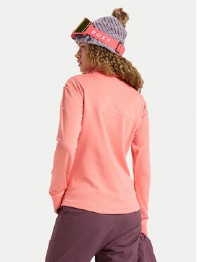 Roxy Bluza techniczna Vertere Full Zip ERJFT04974 Pomarańczowy Regular Fit