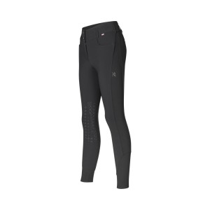 Spodnie jeździeckie mid grip dla kobiet Kingsland Kira