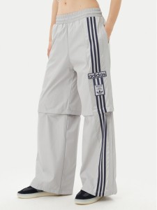 adidas Spodnie dresowe Adibreak JJ3122 Szary Regular Fit