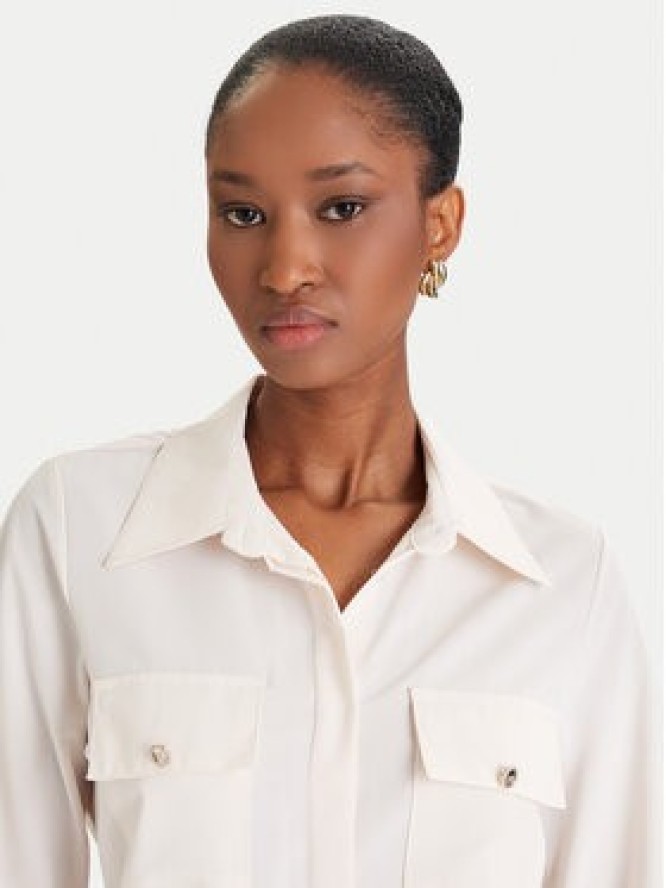 Rinascimento Koszula CFC0125777003 Beżowy Regular Fit