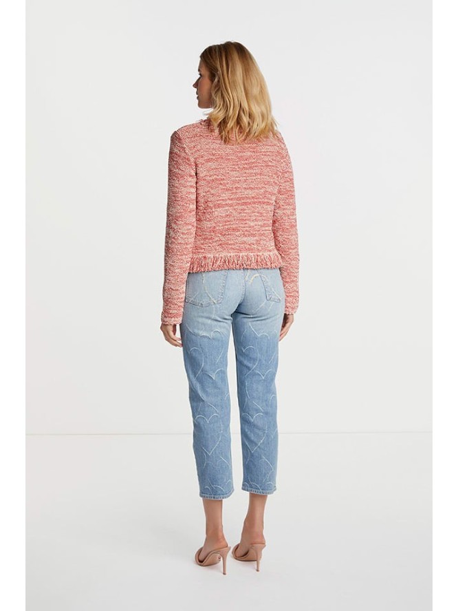 Rich & Royal Kardigan w kolorze czerwonym rozmiar: S