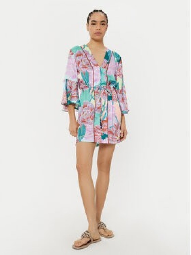 Maaji Sukienka letnia Japanese Eden PT2472CPO003 Fioletowy Regular Fit