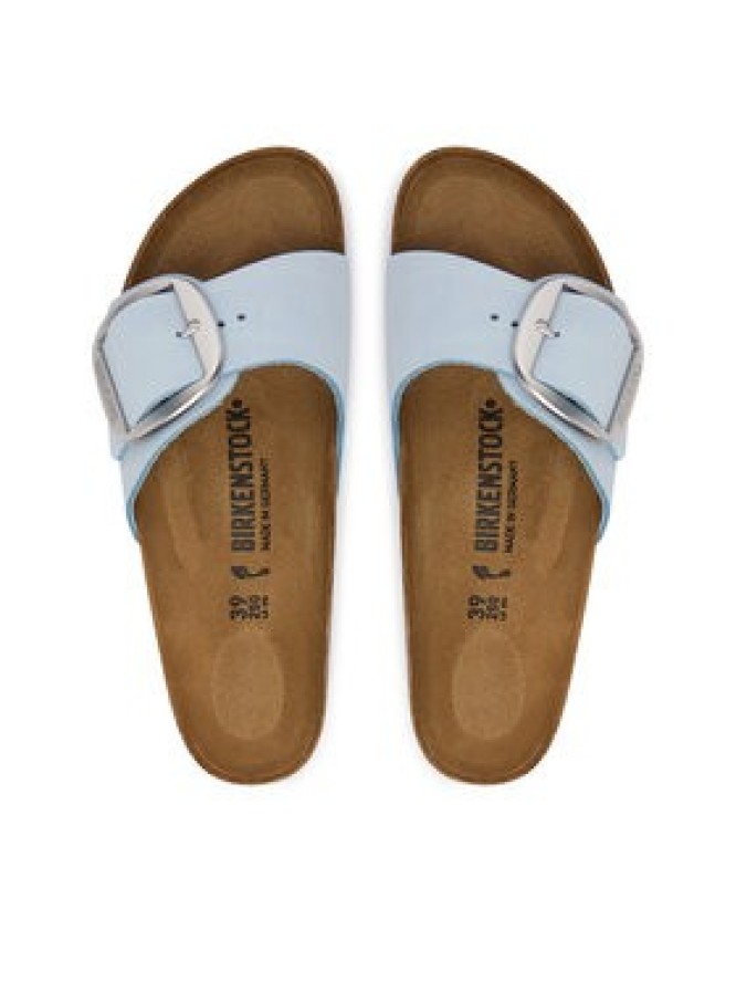 Birkenstock Klapki Madrid Big Buckle 1031798 Błękitny