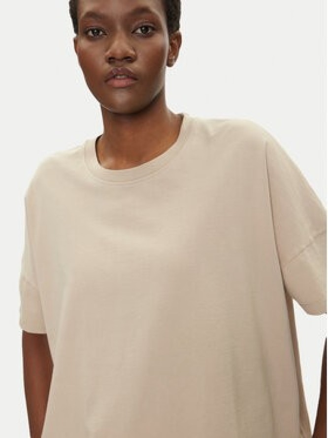 Bomboogie T-Shirt TW7441TJOR5 Beżowy Relaxed Fit