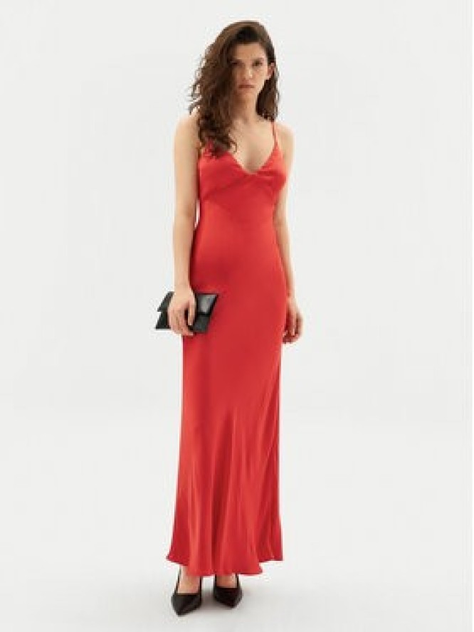 Bardot Sukienka koktajlowa 57516DB7 Czerwony Regular Fit