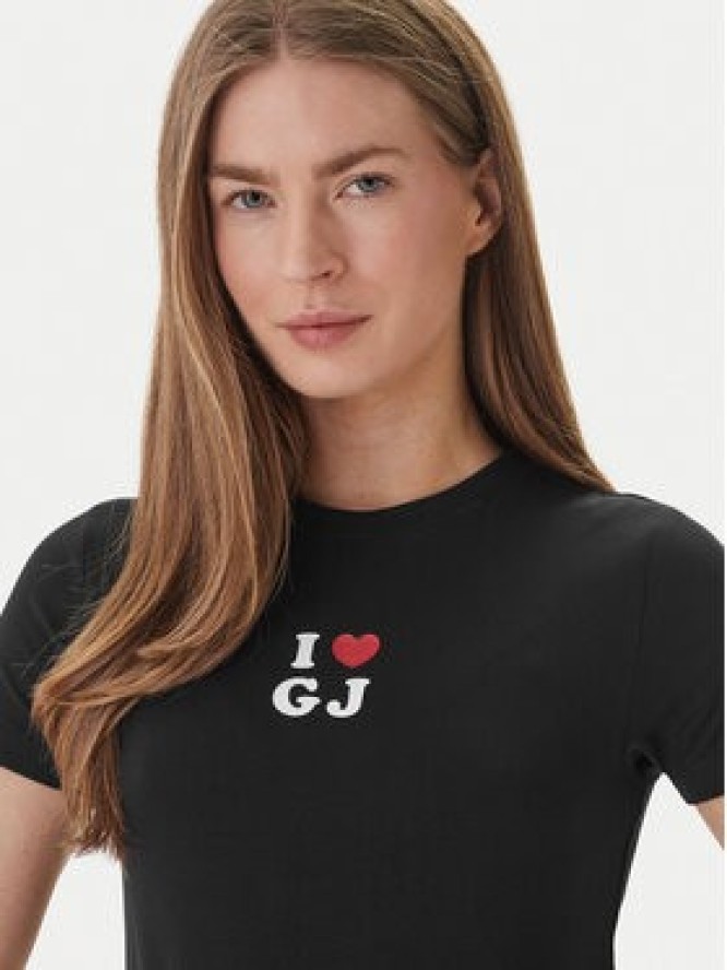 Guess Jeans T-Shirt W6GIB1 J1314 Czarny Slim Fit