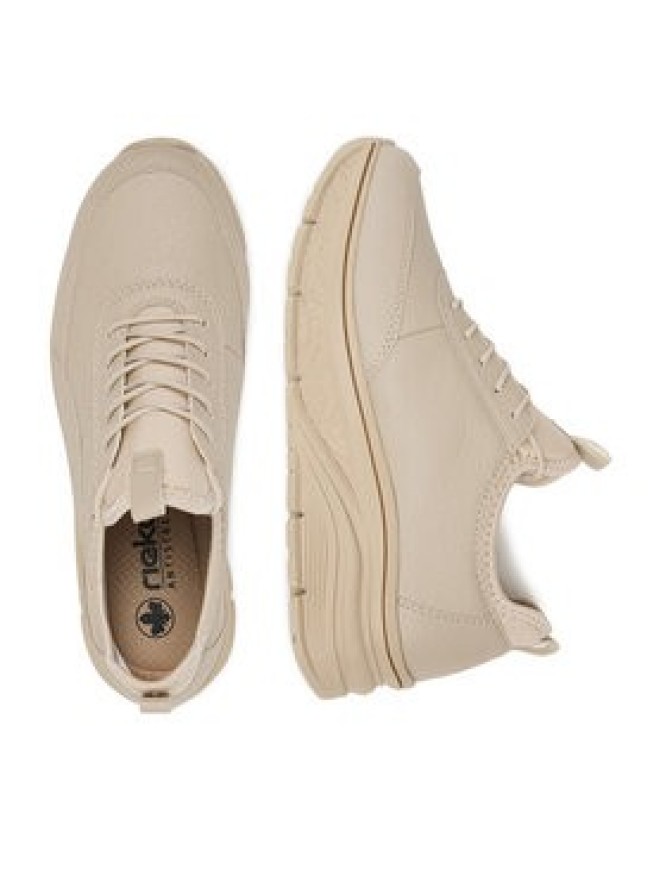 Rieker Sneakersy 48050-60 Beżowy