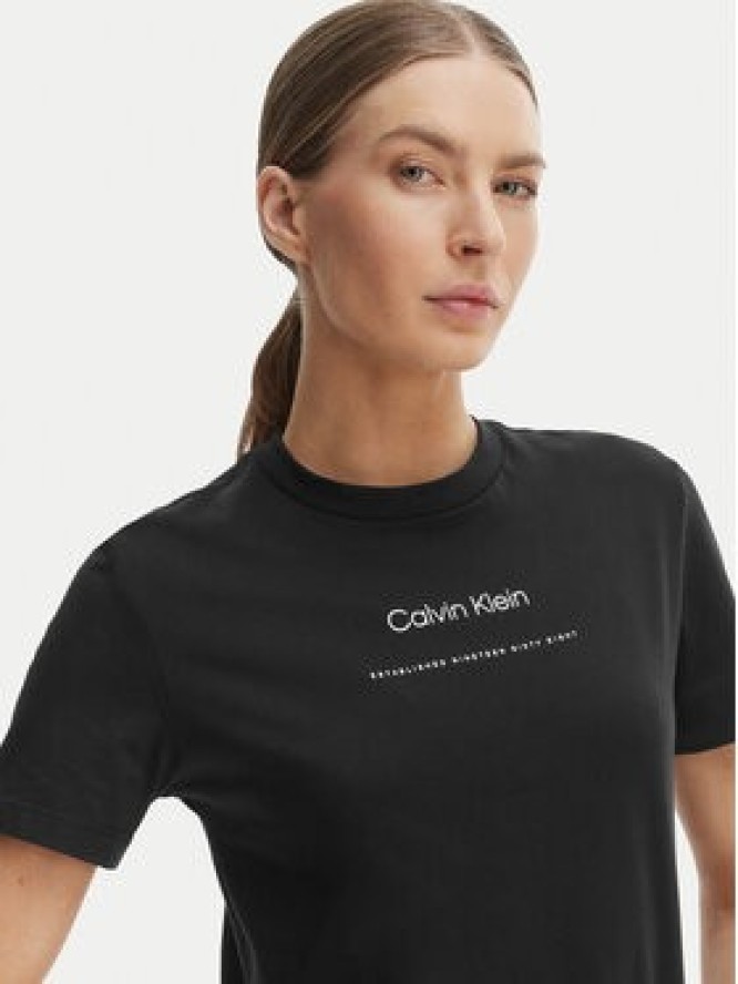 Calvin Klein Jeans T-Shirt Classic LV047C811G Czarny Regular Fit
