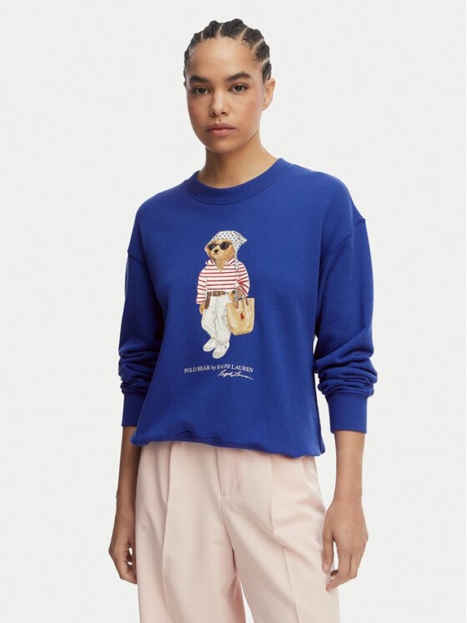 Polo Ralph Lauren Bluza 211A12730001 Niebieski Regular Fit
