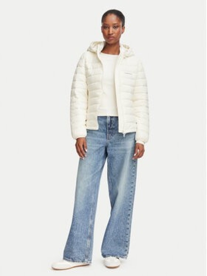 Guess Jeans Kurtka przejściowa W6YL09 W2799 Kremowy Regular Fit