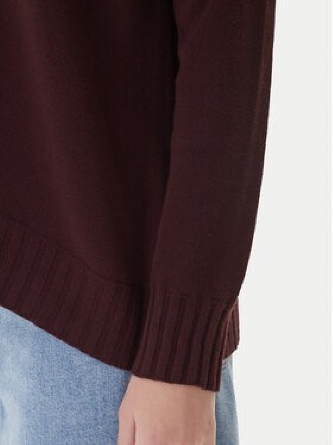 Kontatto Sweter 3M0808C Brązowy Relaxed Fit