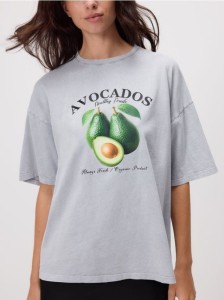 T-shirt z nadrukiem - czarny