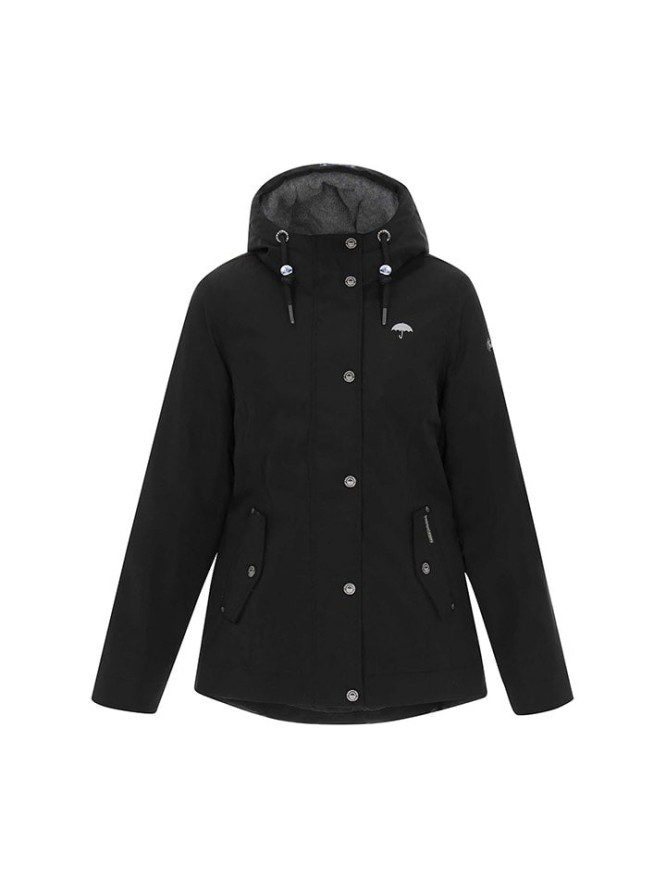 Schmuddelwedda Parka w kolorze czarnym rozmiar: M