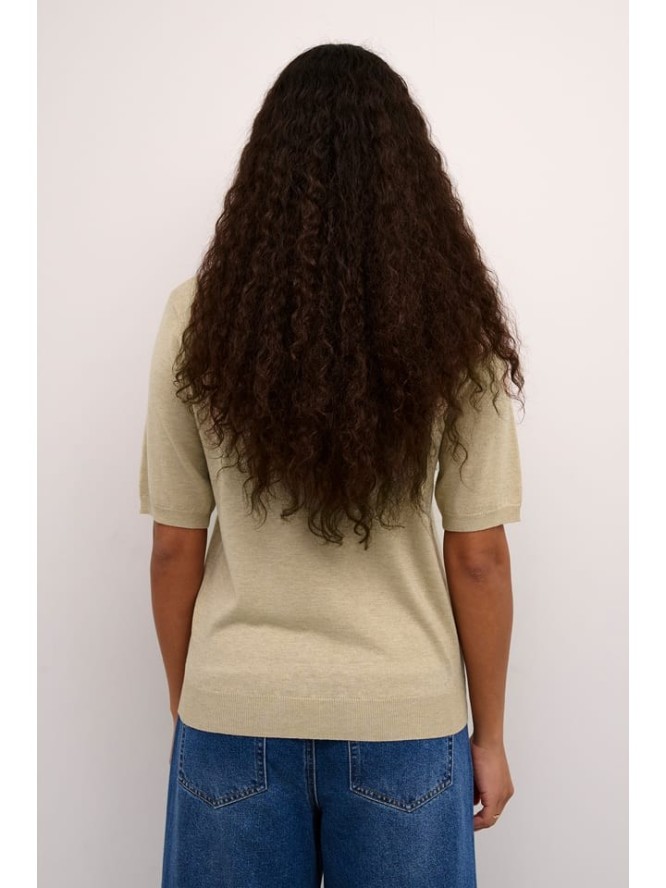 Kaffe Sweter w kolorze beżowym rozmiar: XXL