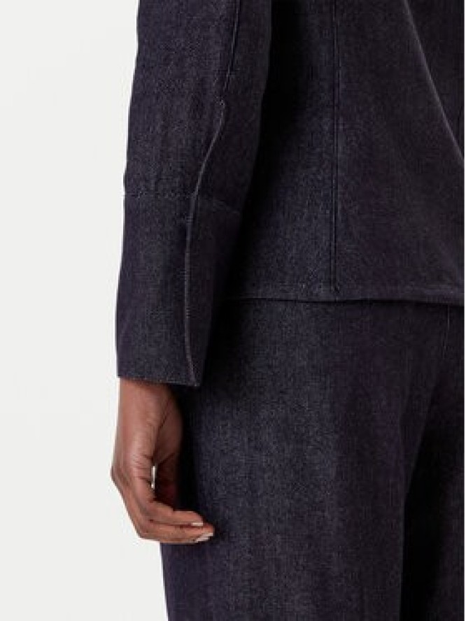 French Connection Koszula 72ZDH Granatowy Regular Fit