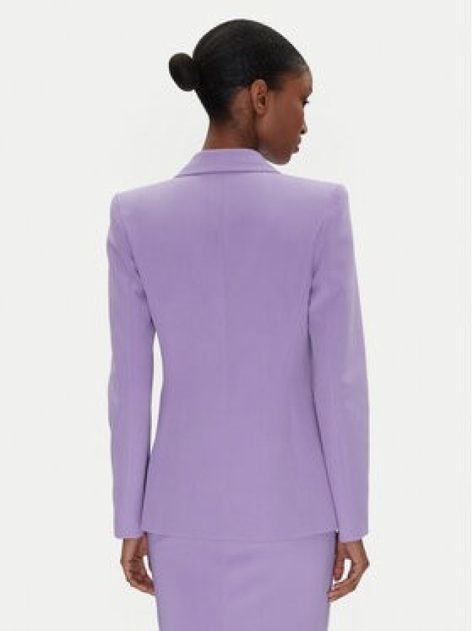 Rinascimento Marynarka CFC0122739003 Fioletowy Regular Fit