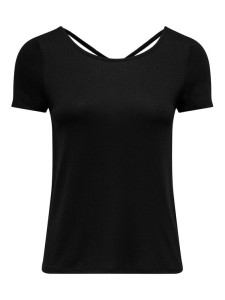 ONLY Bluzka Bera 15368588 Czarny Regular Fit