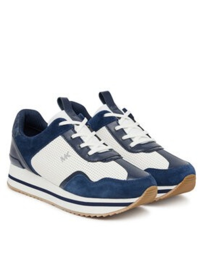 MICHAEL Michael Kors Sneakersy Raina 43R6RNFS1L Granatowy