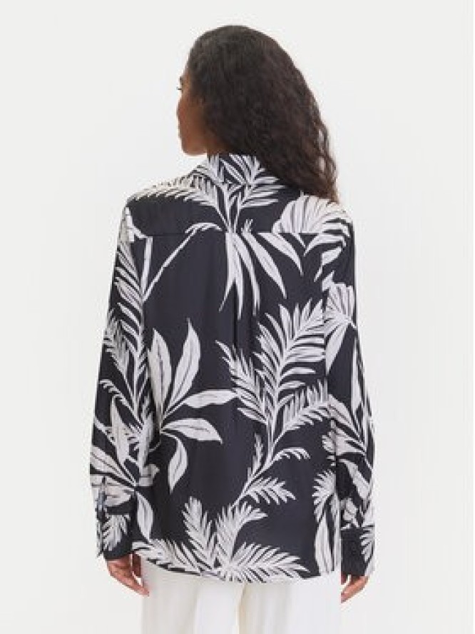 Guess Koszula W5YH03 WF1T2 Czarny Regular Fit