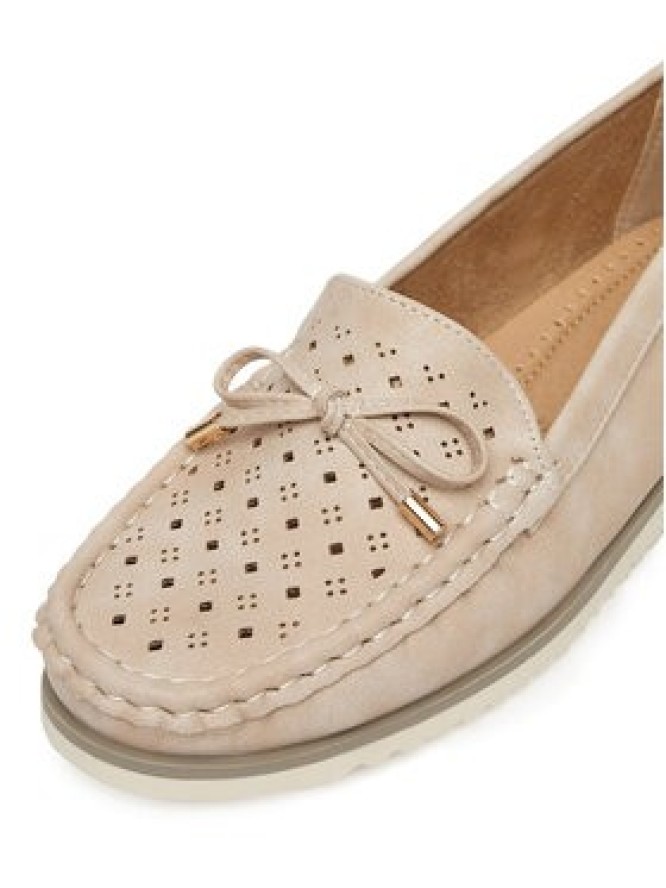 Clara Barson Mokasyny MADDY WSS20690-01 Beżowy