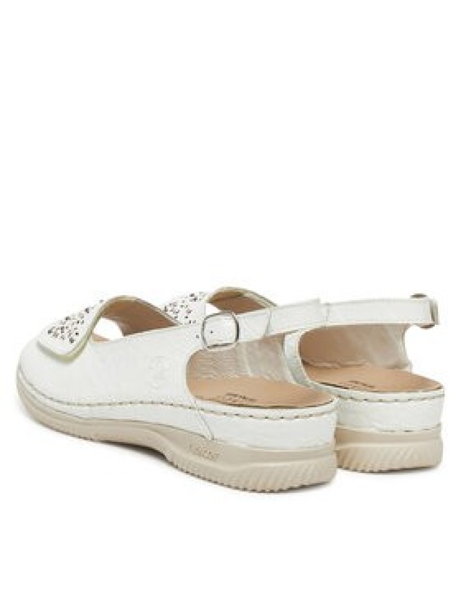 Rieker Sandały V7450-80 Biały