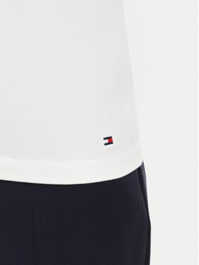 Tommy Hilfiger T-Shirt Classic WW0WW50948 Biały Relaxed Fit
