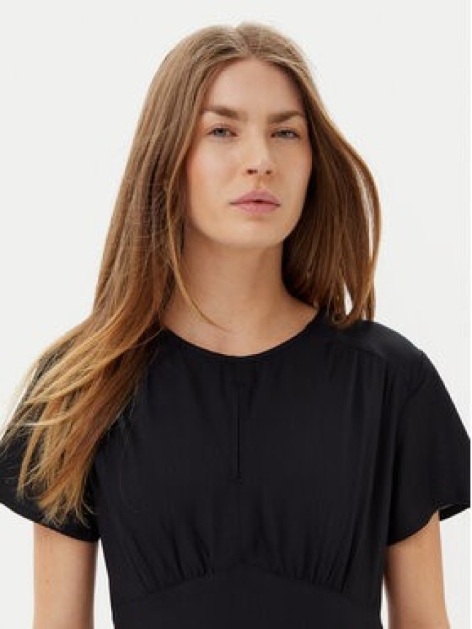 Volcom Sukienka codzienna Surfpunk B1312418 Czarny Regular Fit