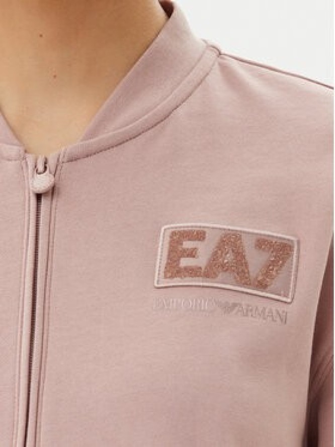 EA7 Emporio Armani Bluza 7W000178 AF12473 U4079 Różowy Regular Fit