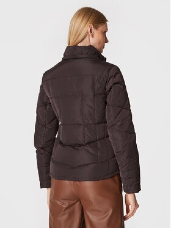 Morgan Kurtka puchowa 222-GITAM Brązowy Regular Fit