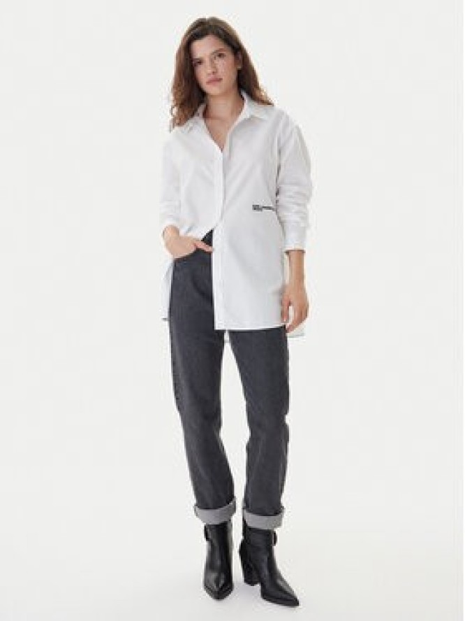 Karl Lagerfeld Jeans Koszula A3W11010 Biały Regular Fit