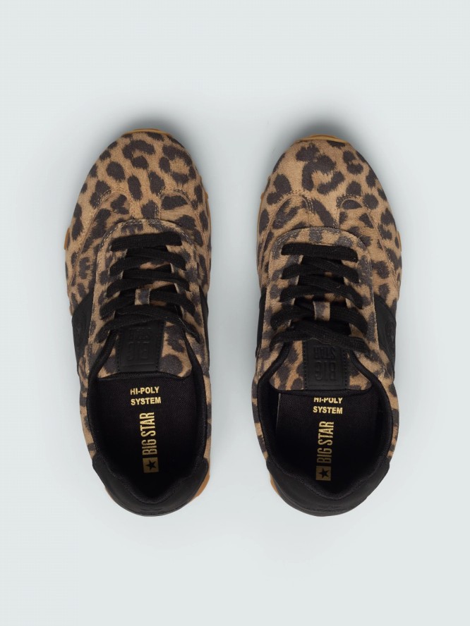 sneakersy damskie ze skóry naturalnej zamszowej brązowe rr274845 803