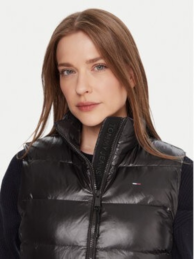 Tommy Jeans Bezrękawnik DW0DW21622 Czarny Slim Fit