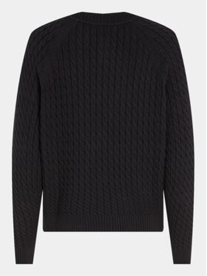 Tommy Hilfiger Kardigan Co Mini WW0WW40265 Czarny Regular Fit