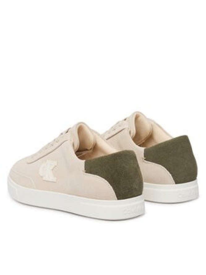 Calvin Klein Sneakersy Low Pro Cups Wt Suede Mg HW0HW03144 Beżowy