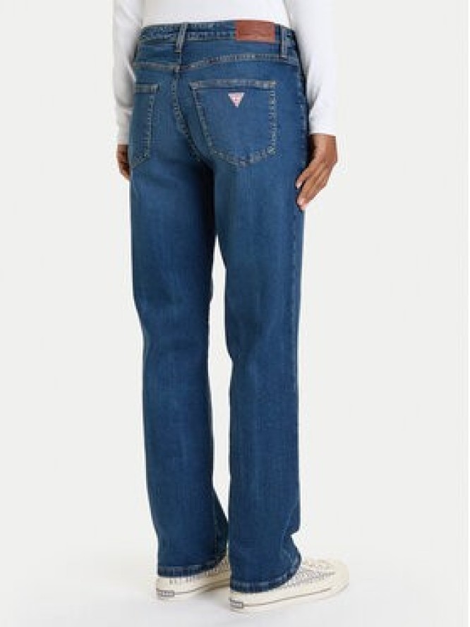 Guess Jeans Jeansy W5BA98 D5RA3 Granatowy Regular Fit